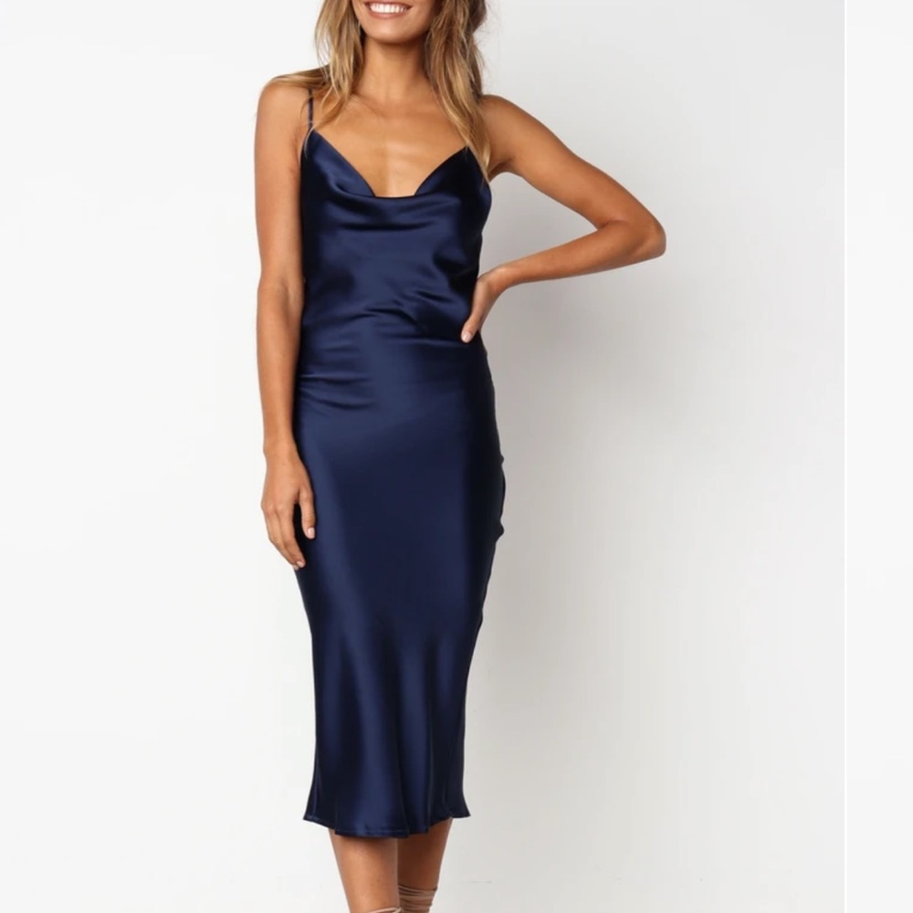 Petal and Pup satin dress
